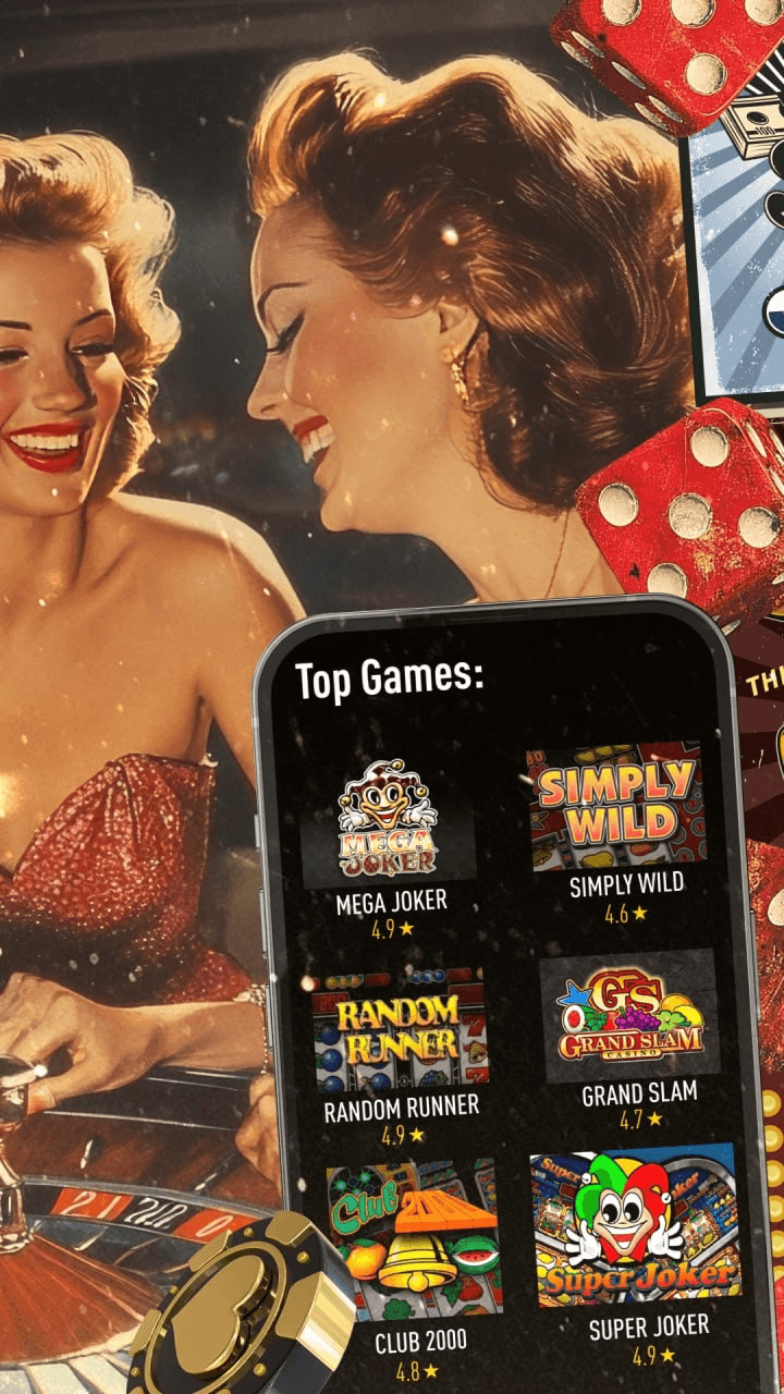 Retro Gokkasten Online Screenshot